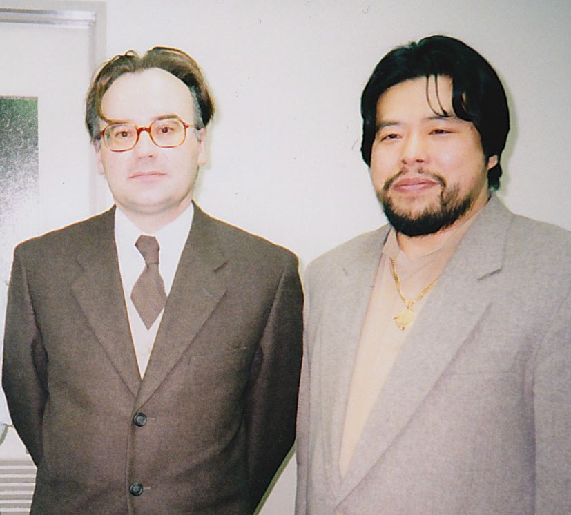 Michel Zirger avec Makoto Akiyama