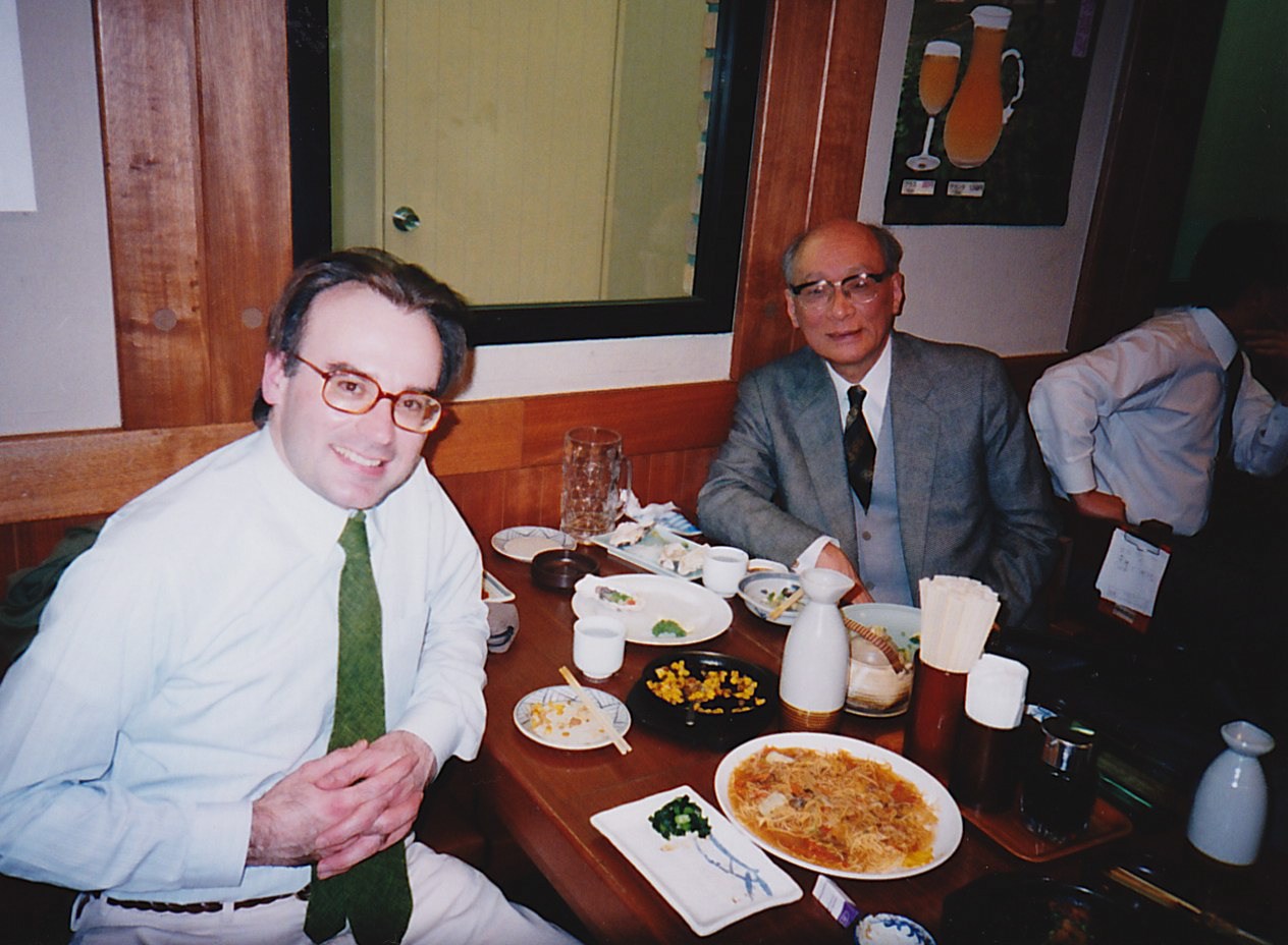 Michel Zirger avec Hachiro Kubota