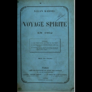Voyage Spirite en 1862 