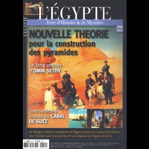 Magazine "L'Egypte" n°19, Novembre 2010 - "Le Long Voyage d'Omm Sethy"