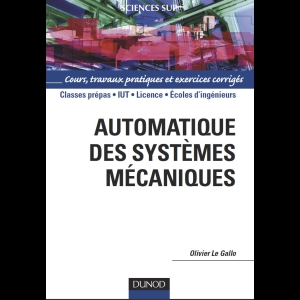 Automatique des systèmes mécaniques