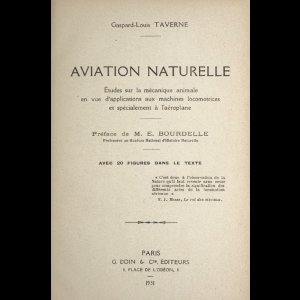 Aviation naturelle - Études sur la mécanique animale