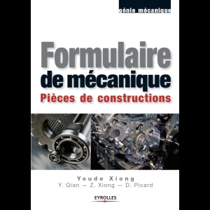 Formulaire de mécanique - Pièces de construction