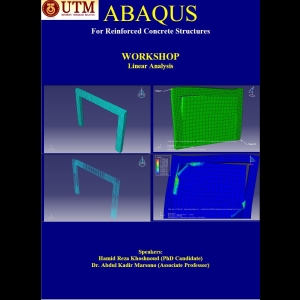 ABAQUS for Reinforced Concrete Structures - WORKSHOP Linear Analysis
