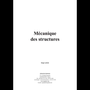 Mécanique des structures (Laroze - 2005)