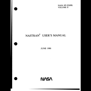 Nastran User’s Manual