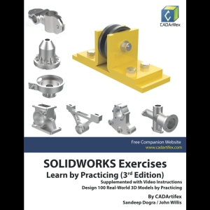 SOLIDWORKS Exercises - Learn by Practicing