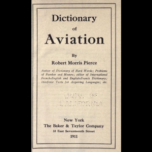 Dictionary of aviation 
