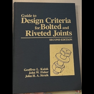 Guide to Design Criteria for Bolted and Riveted Joints
