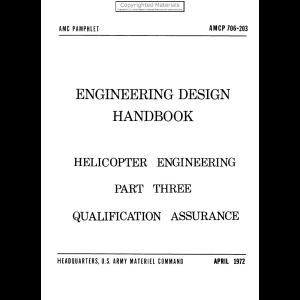 Engineering Design Handbook - Helicopter Engineering 3 - Qualification Assurance