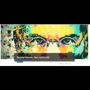 Une Idylle Visionnaire : Steve Jobs Et Le LSD (Zamnesia)