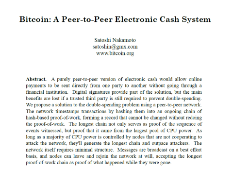 Bitcoin: A Peer-to-Peer Electronic Cash System - Satoshi Nakamoto (En/Fr)