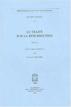 Le traité sur la résurrection : (NH I, 4)