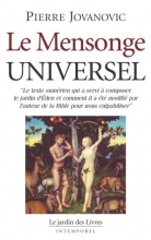 Le Mensonge Universel Pierre Jovanovic