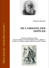 L'Origine des espèces Charles Darwin