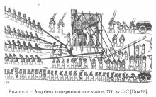 Représentation : Statue Assyrienne  