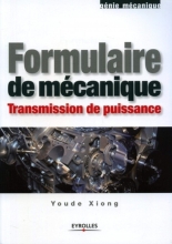 Formulaire de mécanique: Transmission de puissance