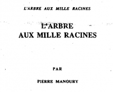 L'Arbre aux Milles Racines - Volume 1/2