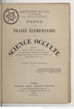 Traité élémentaire de science occulte