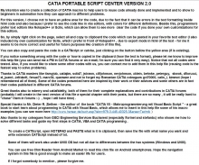 CATIA Portable Script Center v2.0 (Ferdo - 2012)