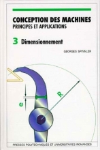 Conception des machines - Principes et applications - 3 Dimensionnement