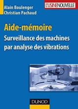 Aide-mémoire - Surveillance des machines par analyse des vibrations