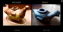Exp : Olga Vdovina - Vase en Marbre Egyptien
