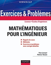 Exercices et problèmes - Mathématiques pour l'Ingénieur