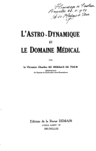 L'Astro-Dynamique et le Domaine Médical