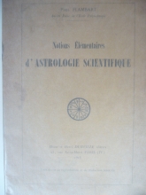 Notions élémentaires d'astrologie scientifique