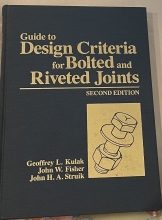 Guide to Design Criteria for Bolted and Riveted Joints