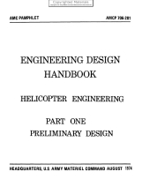 Engineering Design Handbook - Helicopter Engineering - Part One - Preliminary Design