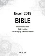 Excel 2019 Bible