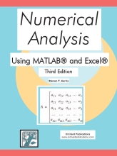 Numerical Analysis Using MATLAB and Excel