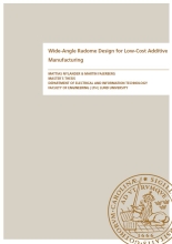 Wide-Angle Radome Design for Low-Cost Additive Manufacturing