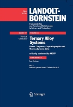 Landolt–Bornstein - Group IV - Physical Chemistry - Volume 11 - Ternary Alloy Systems (17 Volumes)