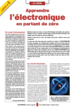 Apprendre l’Électronique en Partant de Zéro