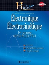 Electronique Electrocinétique - 1ere Annee Mpsi-Pcsi-Ptsi