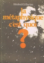 La métaphysique c'est quoi ?
